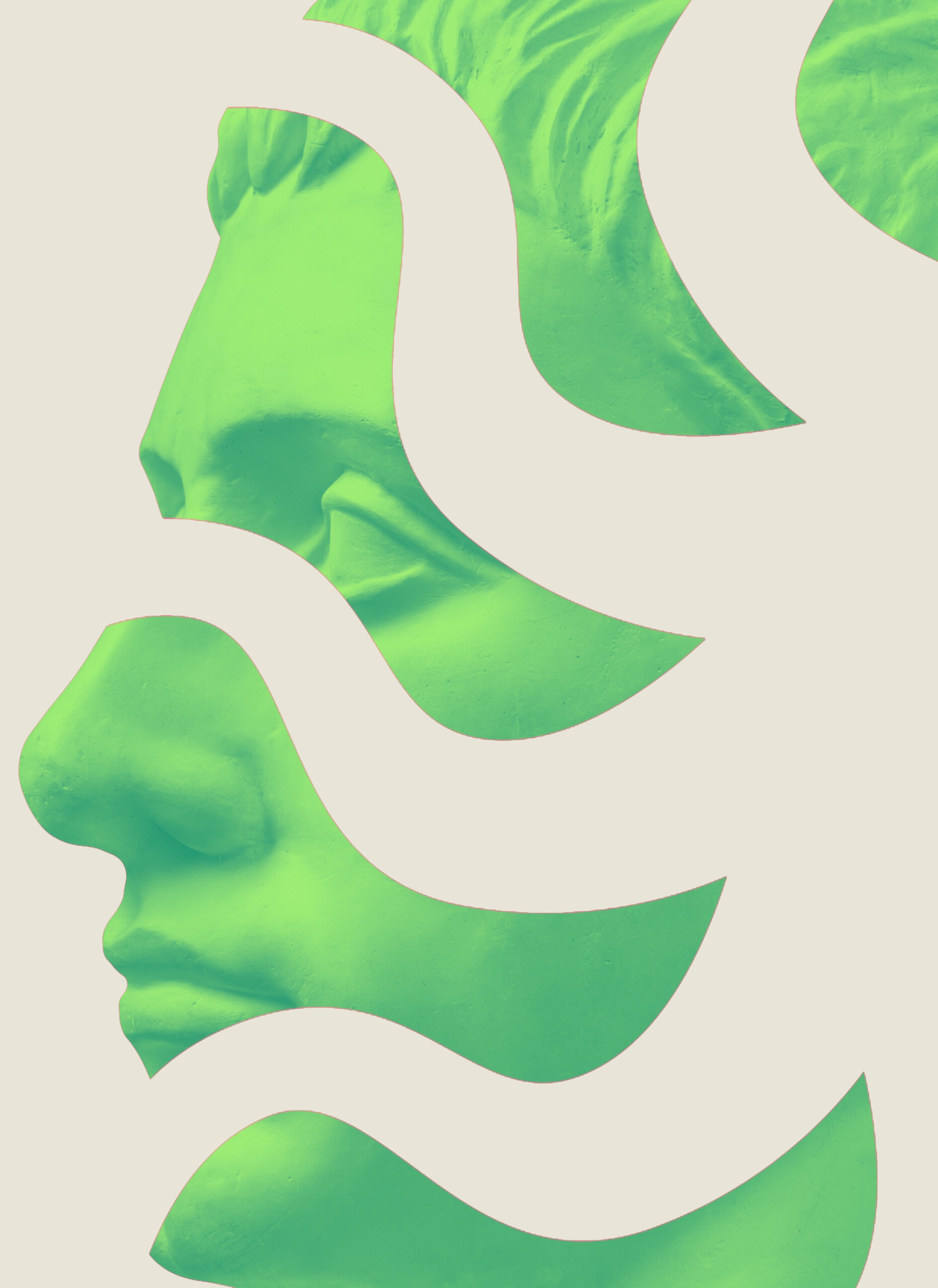 Child standing on ladder looking at sky